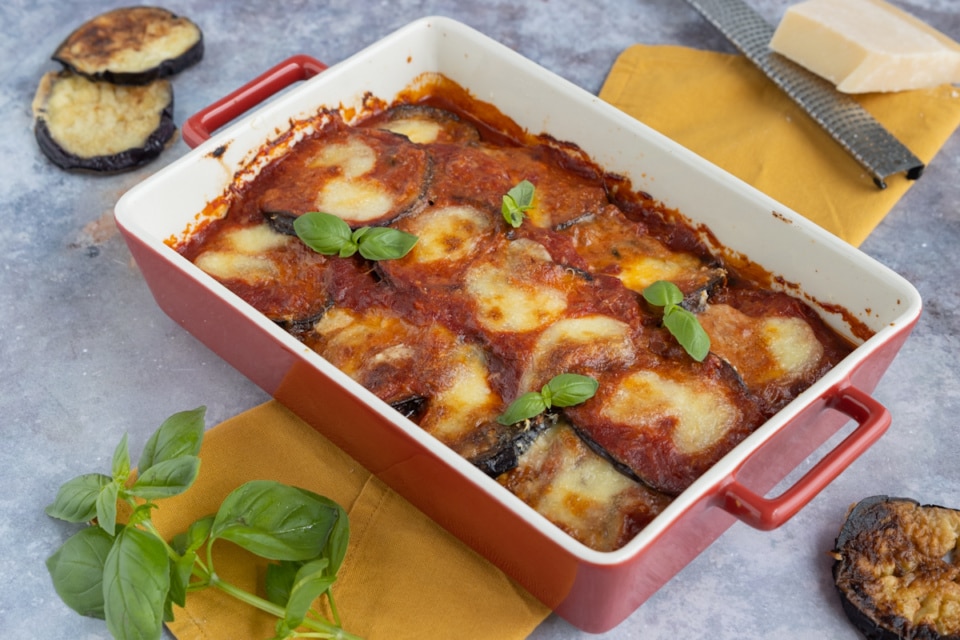 Melanzane Alla Parmigiana Auberginenauflauf Rezept Eat De