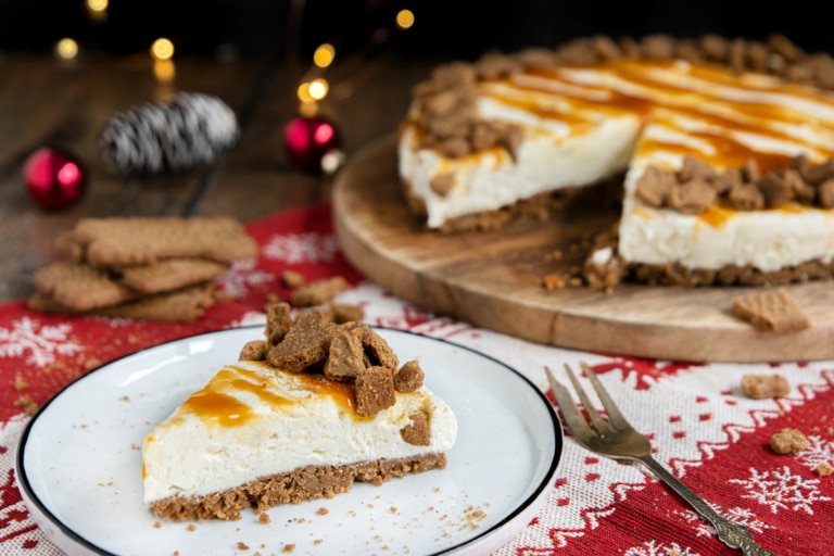 Weihnachtlicher Spekulatius Cheesecake Ohne Backen Rezept Eat De