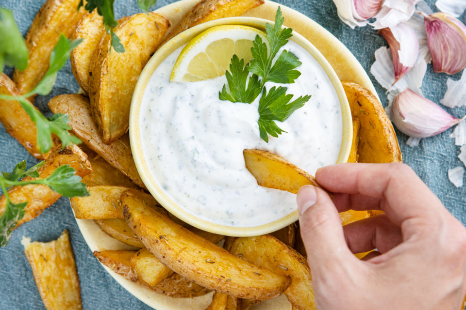 Joghurt Dip F R Kartoffeln Rezept