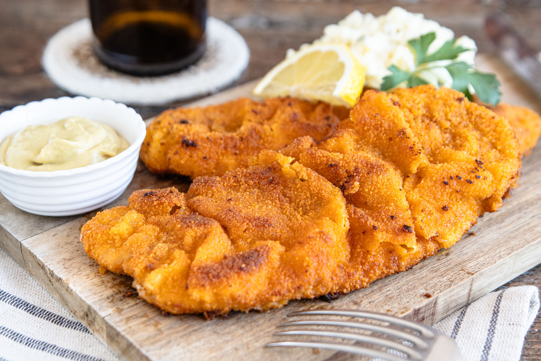 Klassisches Wiener Schnitzel Panieren Rezept Eat De