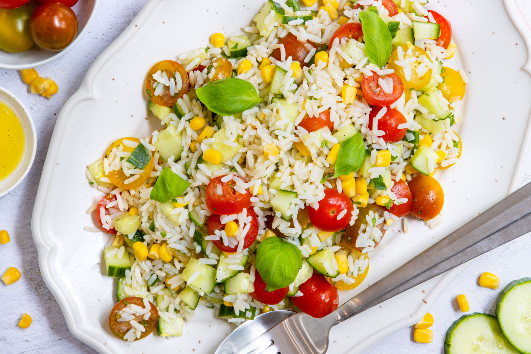 Italienischer Reissalat Mit Rucola Rezept