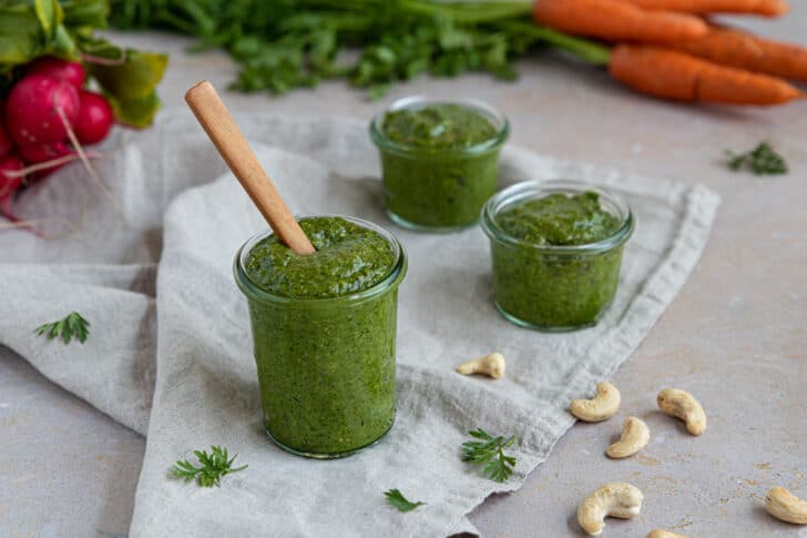 Möhrengrünpesto