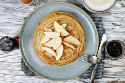 Glutenfreie Buchweizenpfannkuchen