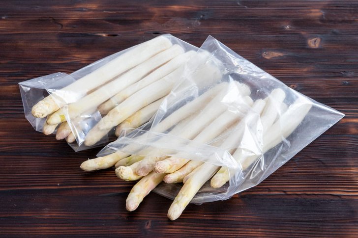 weißen Spargel einfrieren