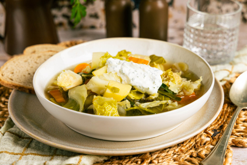 Vegetarischer Wirsingeintopf