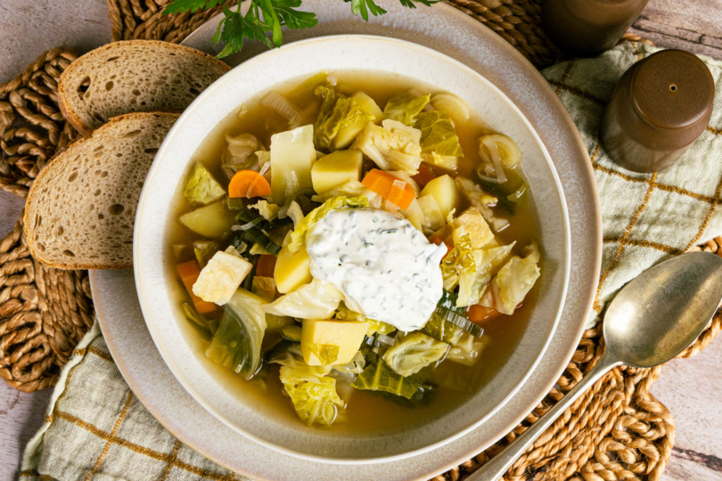 Vegetarischer Wirsingeintopf