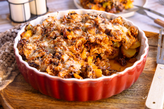 Wirsingauflauf mit Hackfleisch