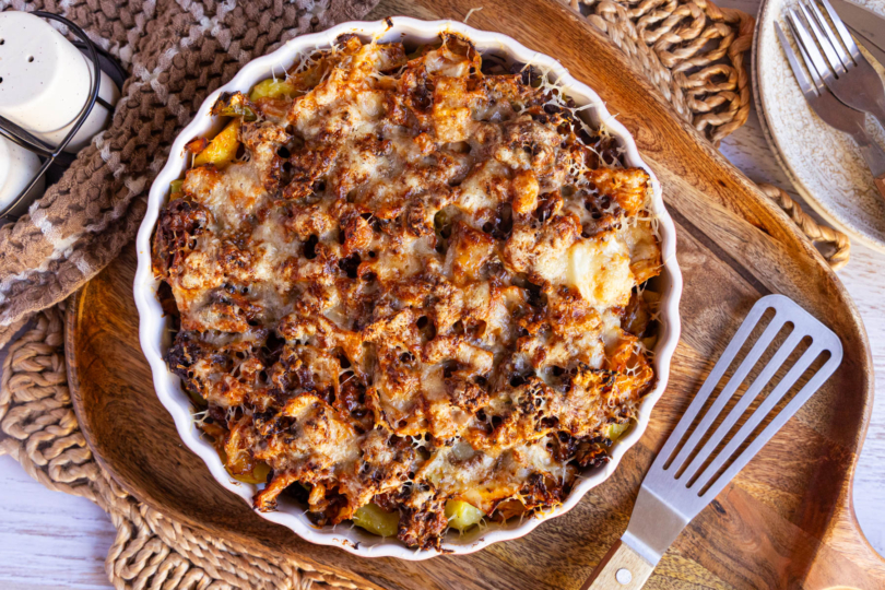 Wirsingauflauf mit Hackfleisch