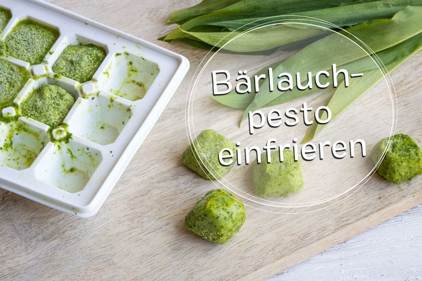 Bärlauchpesto einfrieren