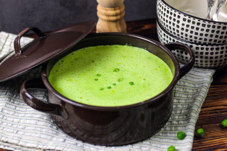 Erbsencremesuppe