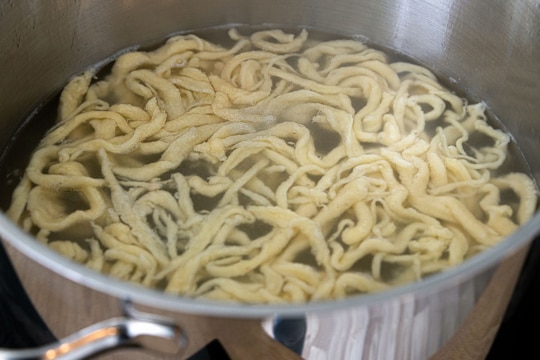 Spätzle kochen