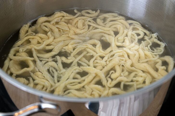 Spätzle kochen