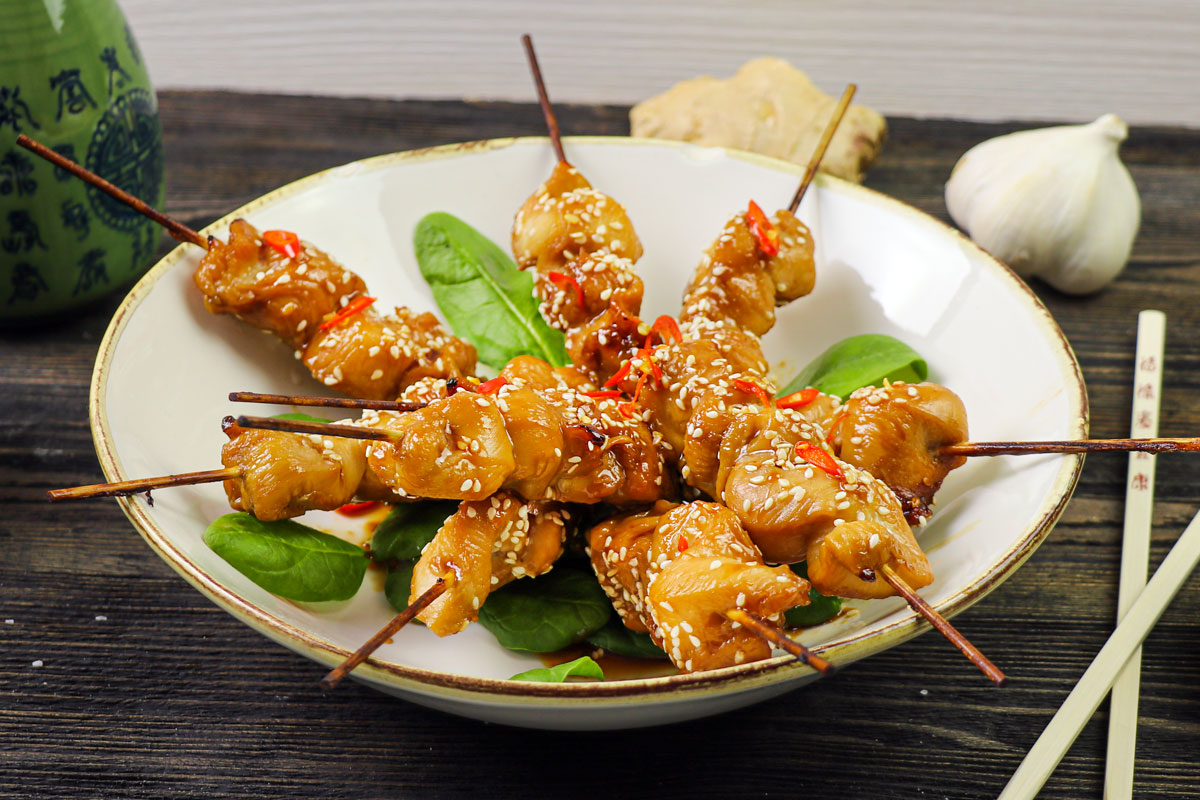 Asiatisches Fingerfood Rezepte, Asiatische Tatarhäppchen Auf Pumpernickel