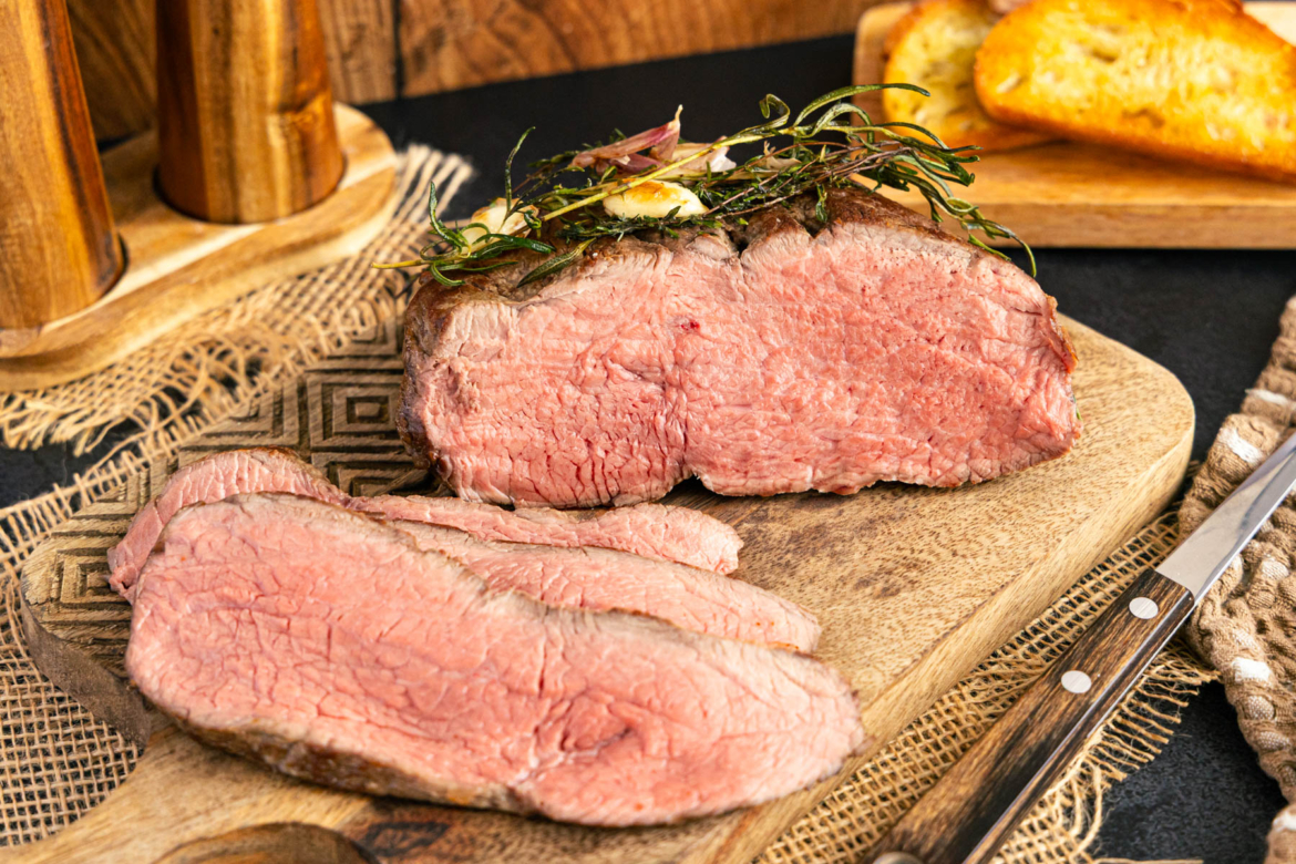 Roastbeef mit Niedrigtemperatur garen