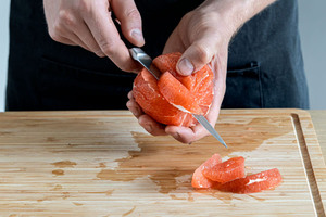Grapefruit filetieren