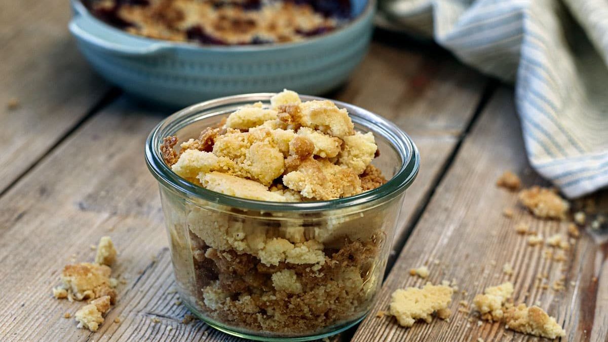 Streuselteig ohne Ei | Crumble Grundrezept