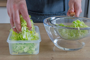 Weißkohl in Dose einfrieren