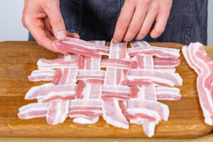 Bacon zu Gitter anordnen