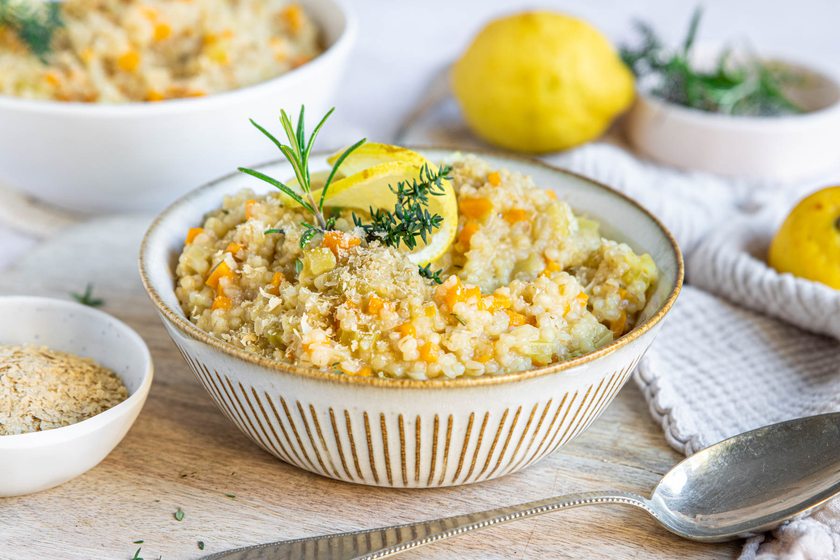 veganes Graupenrisotto
