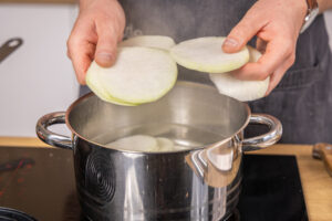 Kohlrabi vorkochen