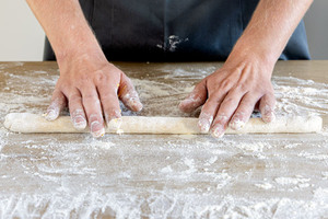 Kürbisgnocchi formen
