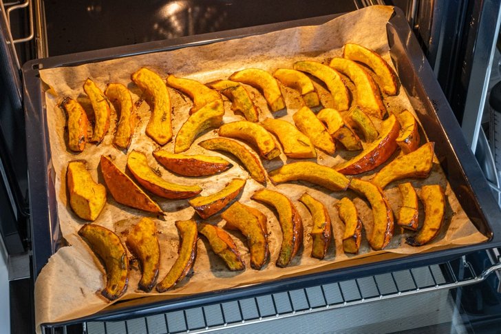 Hokkaidokürbis aus dem Ofen