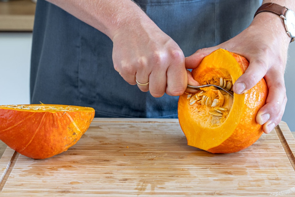 Kürbispüree mit Honig und Rosmarin | Rezept Kürbispüree mit Honig und Rosmarin | Rezept