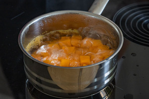 Kürbis kochen