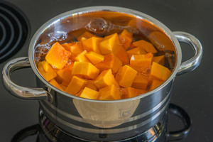 Kürbis kochen