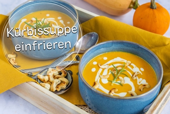 Kürbissuppe einfrieren