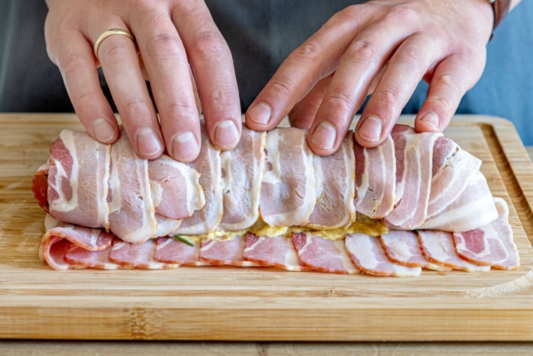 Lende im Speckmantel aus dem Backofen | Rezept