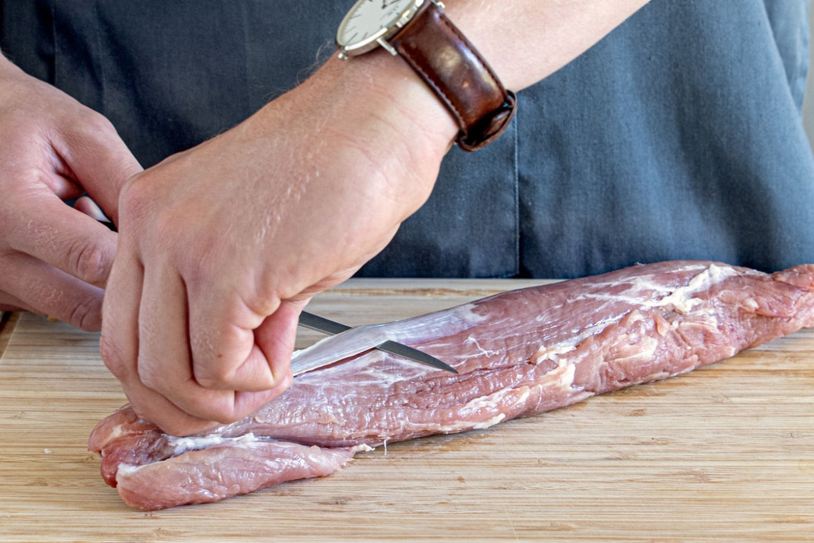 Lende im Speckmantel aus dem Backofen | Rezept