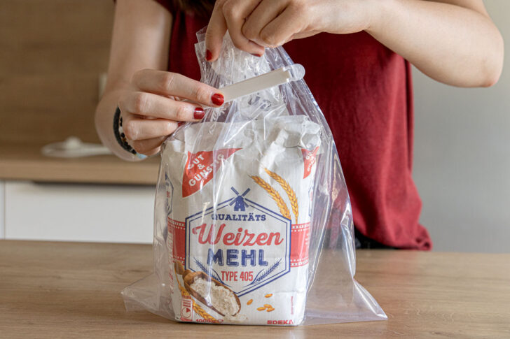 Mehl aufbewahren
