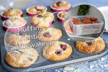 Muffins aufbewahren