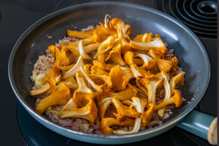 Pfifferlinge anbraten