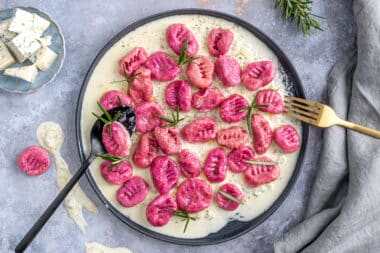 Rote Bete Gnocchi
