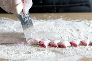 Gnocchi abteilen