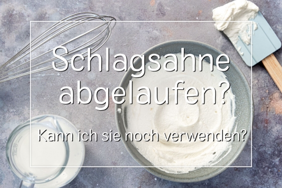 Sahne abgelaufen