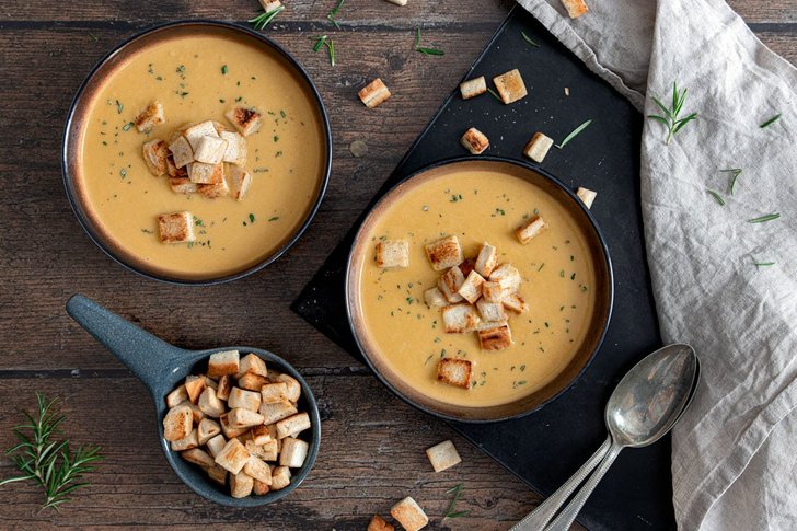 Süßkartoffelsuppe
