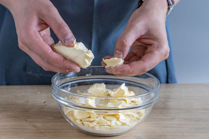 Crumbleteig machen
