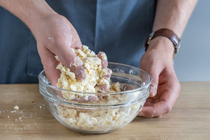Crumbleteig machen