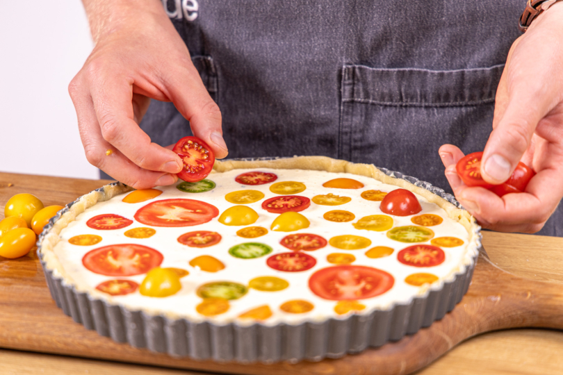 Tomaten verteilen