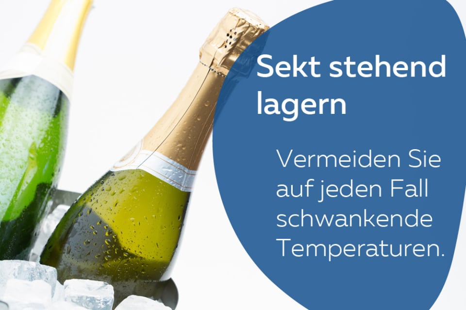 Wie lange ist Sekt haltbar Offen oder