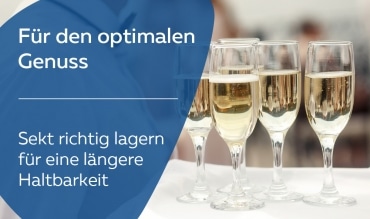 Sekt haltbar