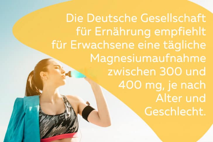 Aufnahme von Magnesium