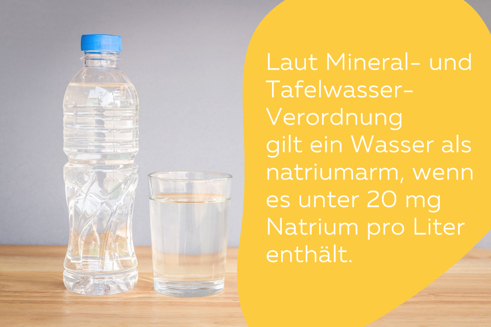Natriumarmes Mineralwasser