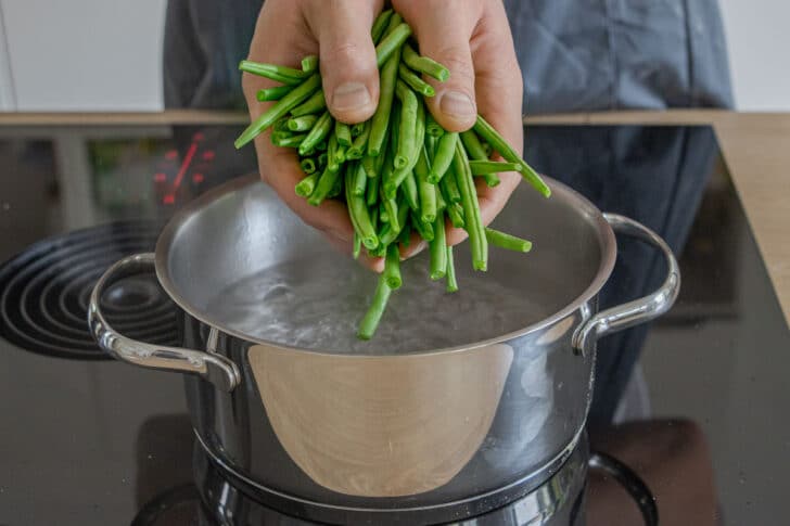 Bohnen kochen