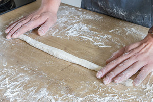 Brezel formen