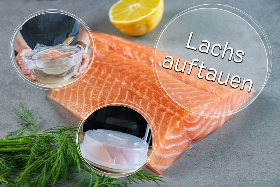 Spannende Lachs Schnell Auftauen Bild