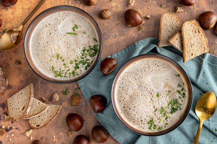 Maronen Cremesuppe